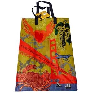 NWT Trader Joe’s Northern California Reusable Shopping Bag